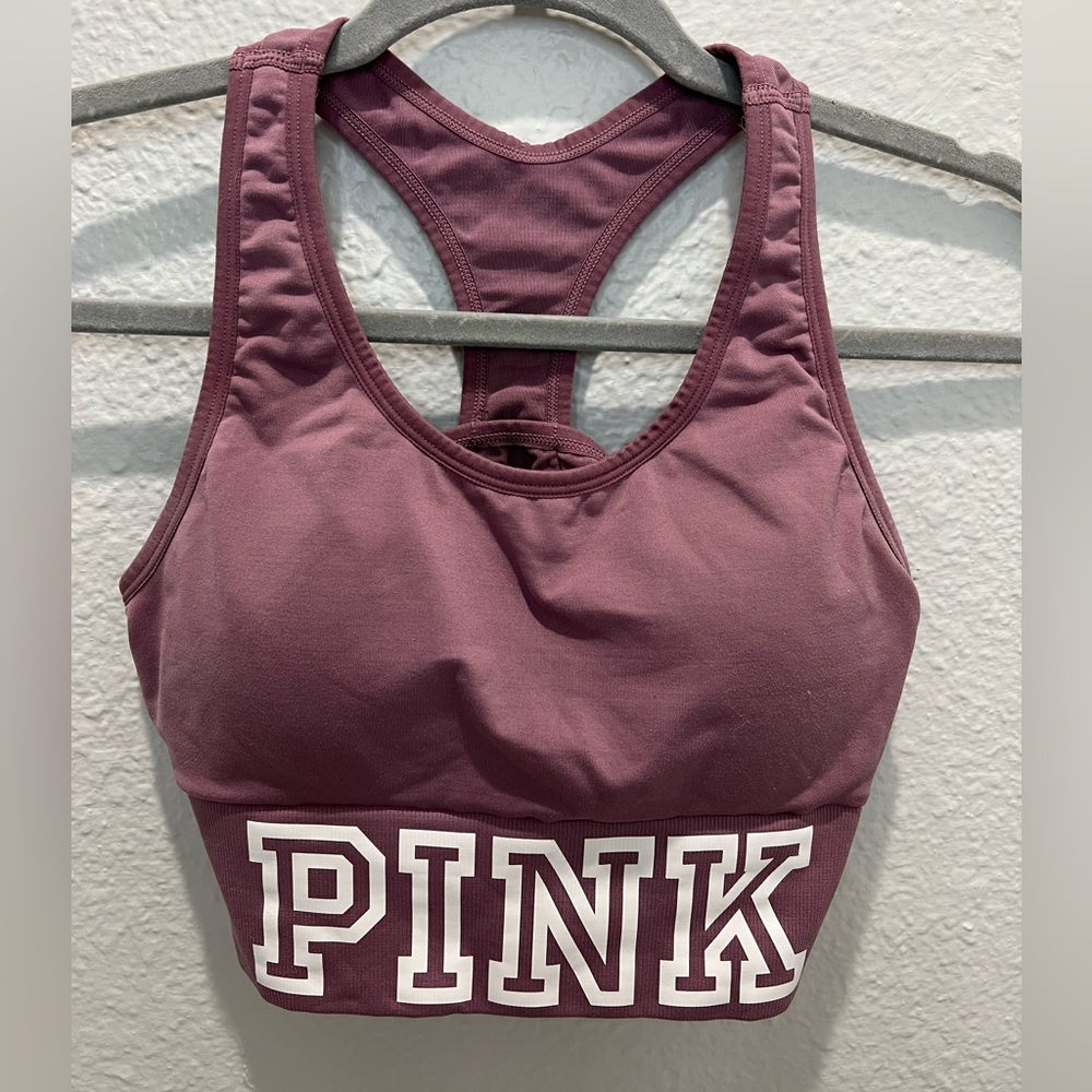 Pink Victoria Secret Ultimate Rose with Big Logo Size M.